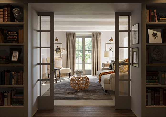 Carron, Woven Jute - Made to Measure Curtains - Image 14